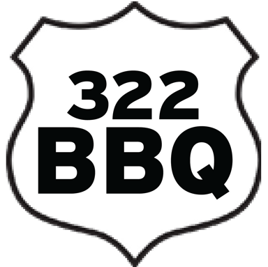 322 BBQ logo